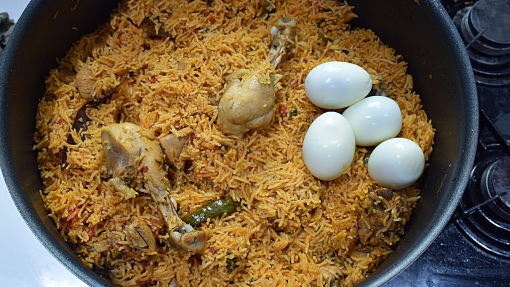 Chicken biriyani