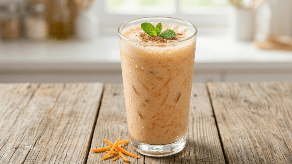 Carrot flavoured buttermilk