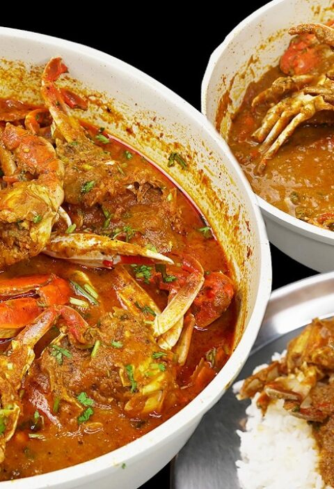 Crab curry