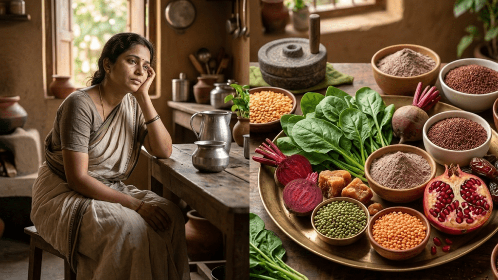 Iron deficiency in women