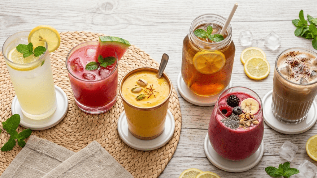 Summer refreshing drinks