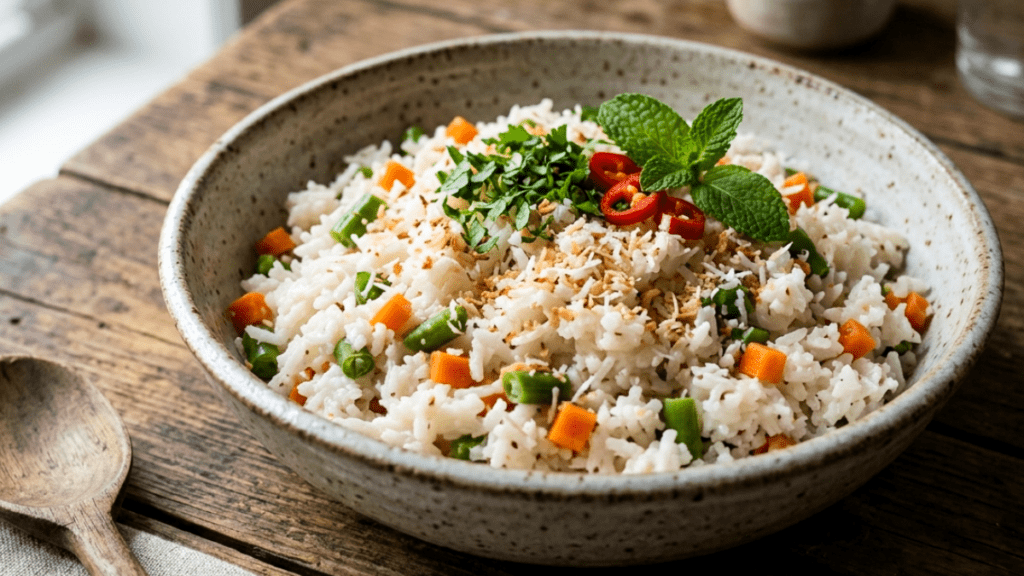 Coconut milk rice