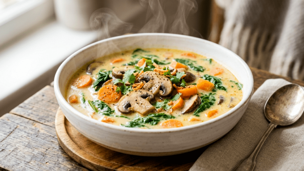 Coconut Vegetable soup