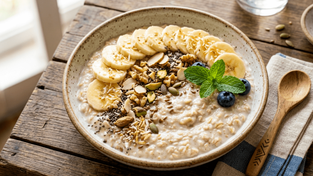 Coconut milk Breakfast