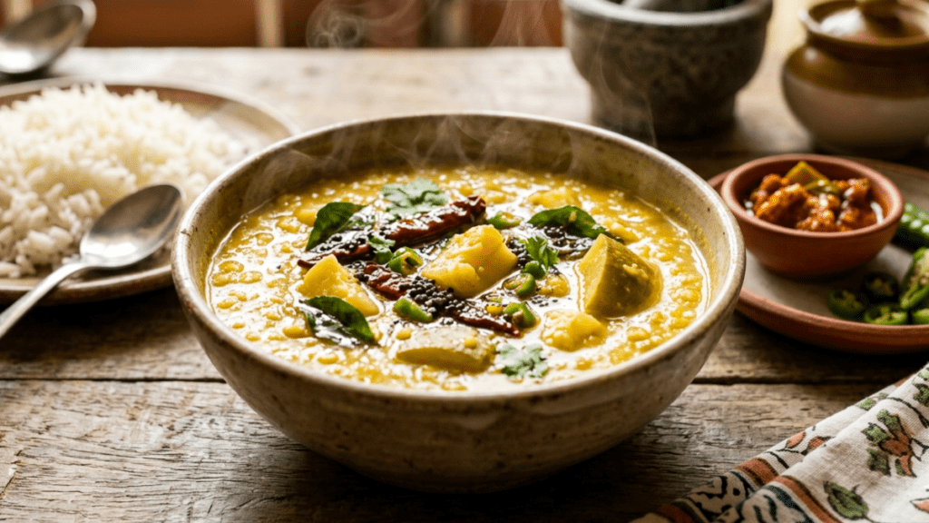 Raw Mango Dal Recipe