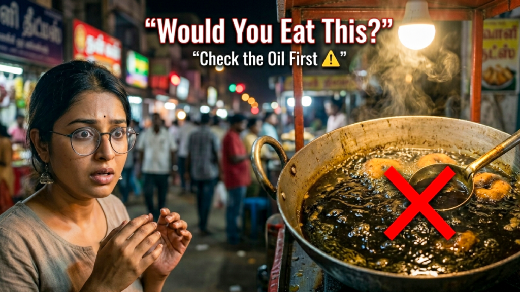 Oil quality in street food