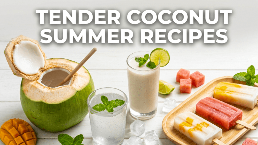 Tender Coconut Recipes for Summer