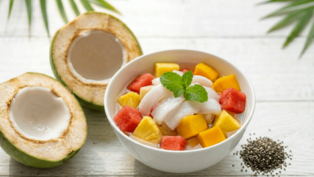 Tender Coconut Fruit Bowl