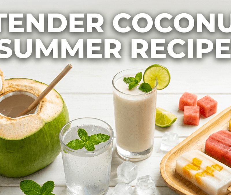 Tender Coconut Recipes for Summer