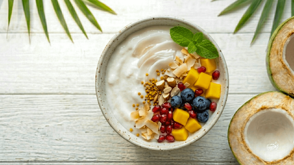 Tender Coconut Smoothie Bowl