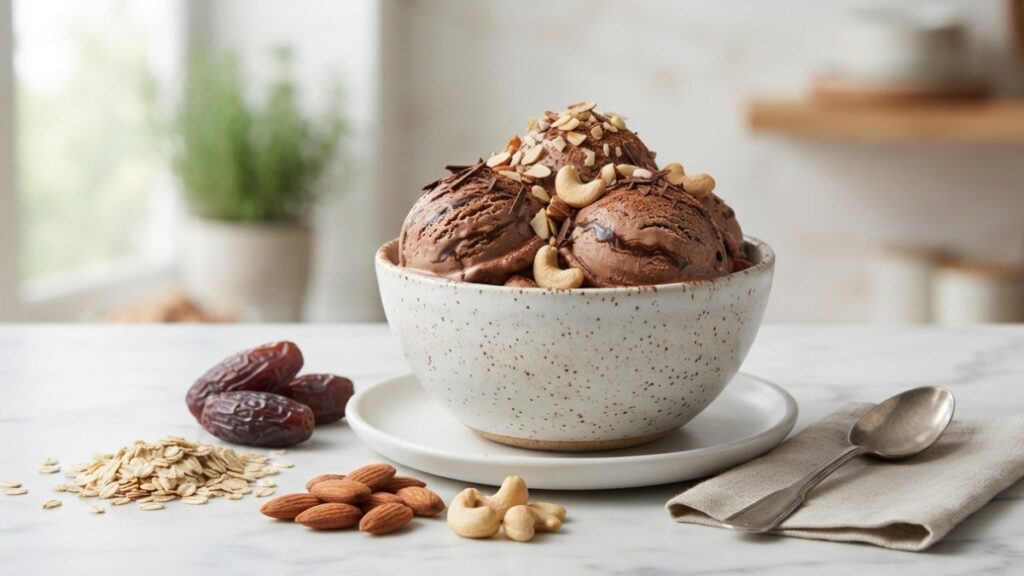 Chocolate Ice Cream No Sugar Guilt free