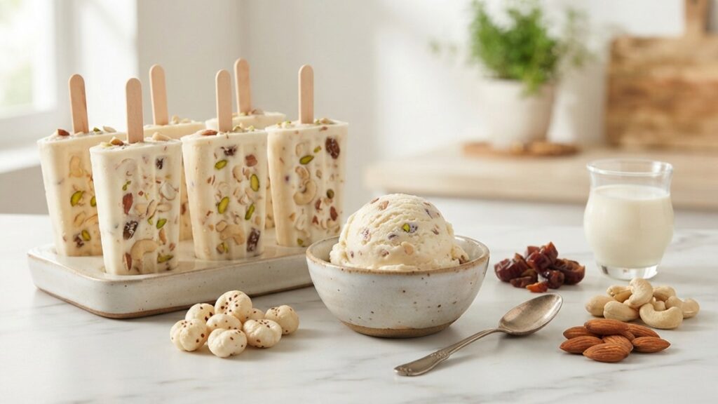 High Protein Dry fruits Ice cream No Sugar Guilt free