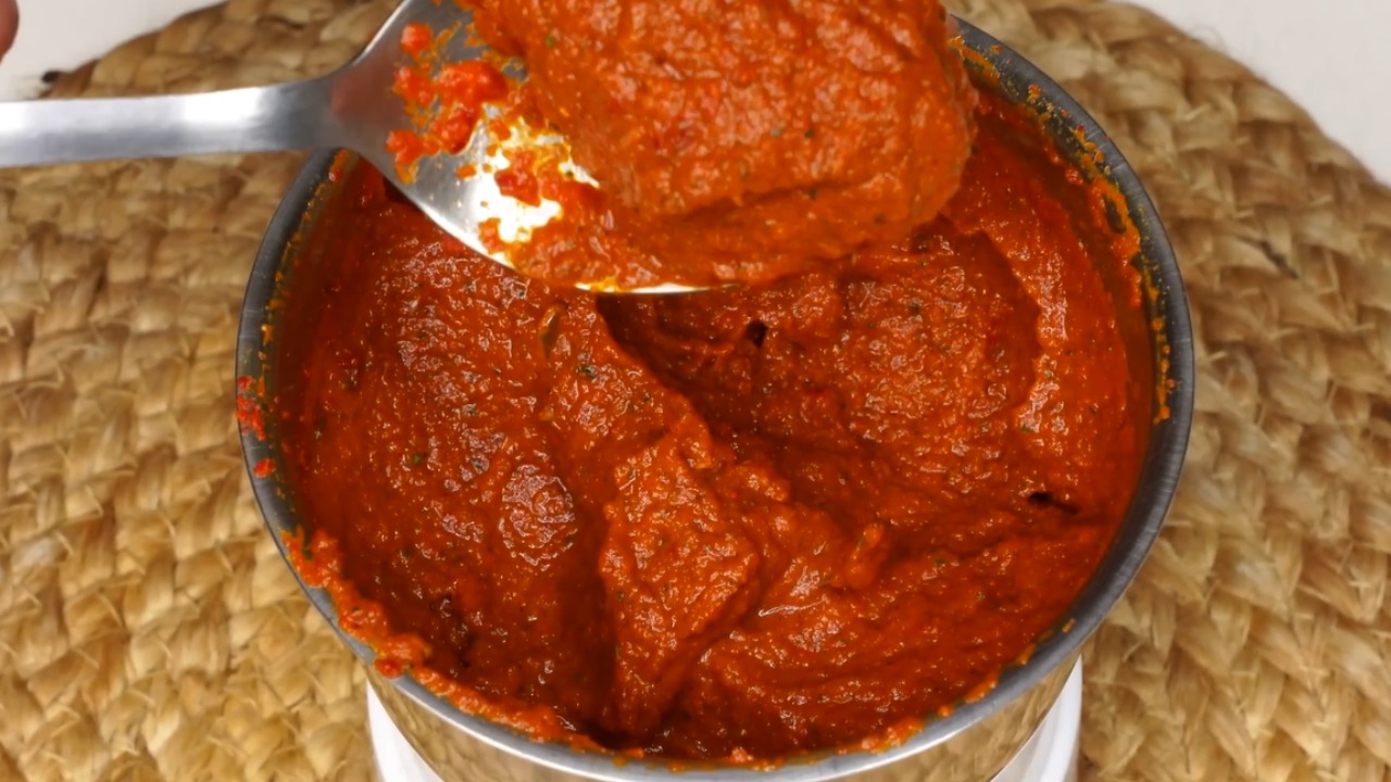 Egg Fried rice Masala grounded Paste