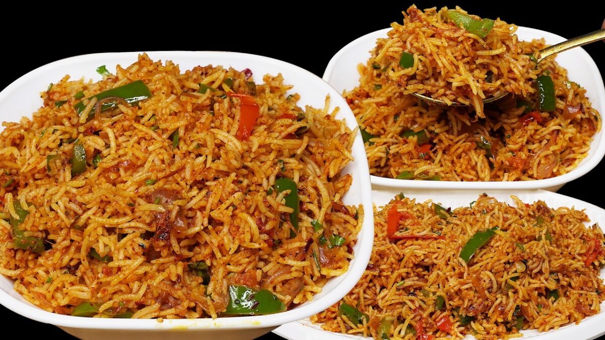 Capsicum Rice recipe