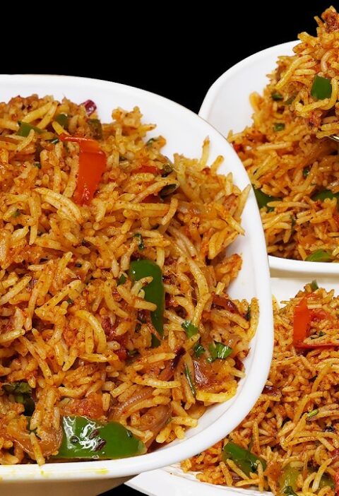Capsicum Rice recipe