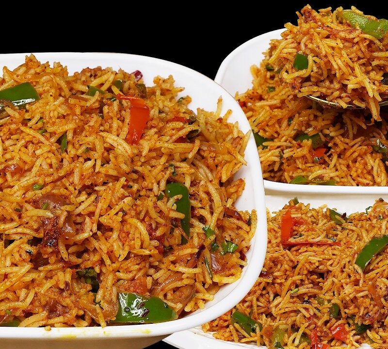 Capsicum Rice recipe