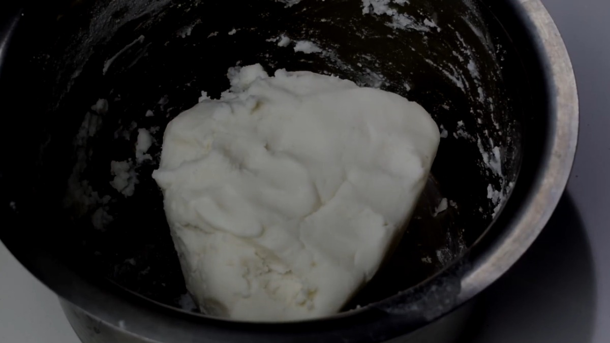 Mix and make the dough kozhukattai maavu recipe