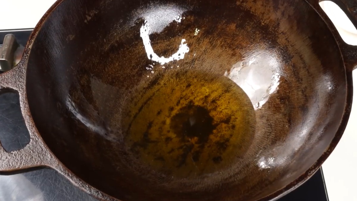 Mutton chukka - Add gingelly Oil