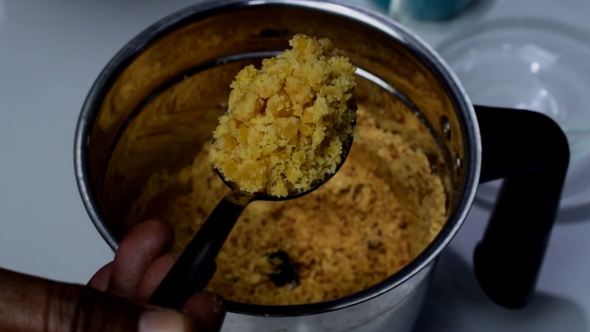 Add jaggery for modak recipe